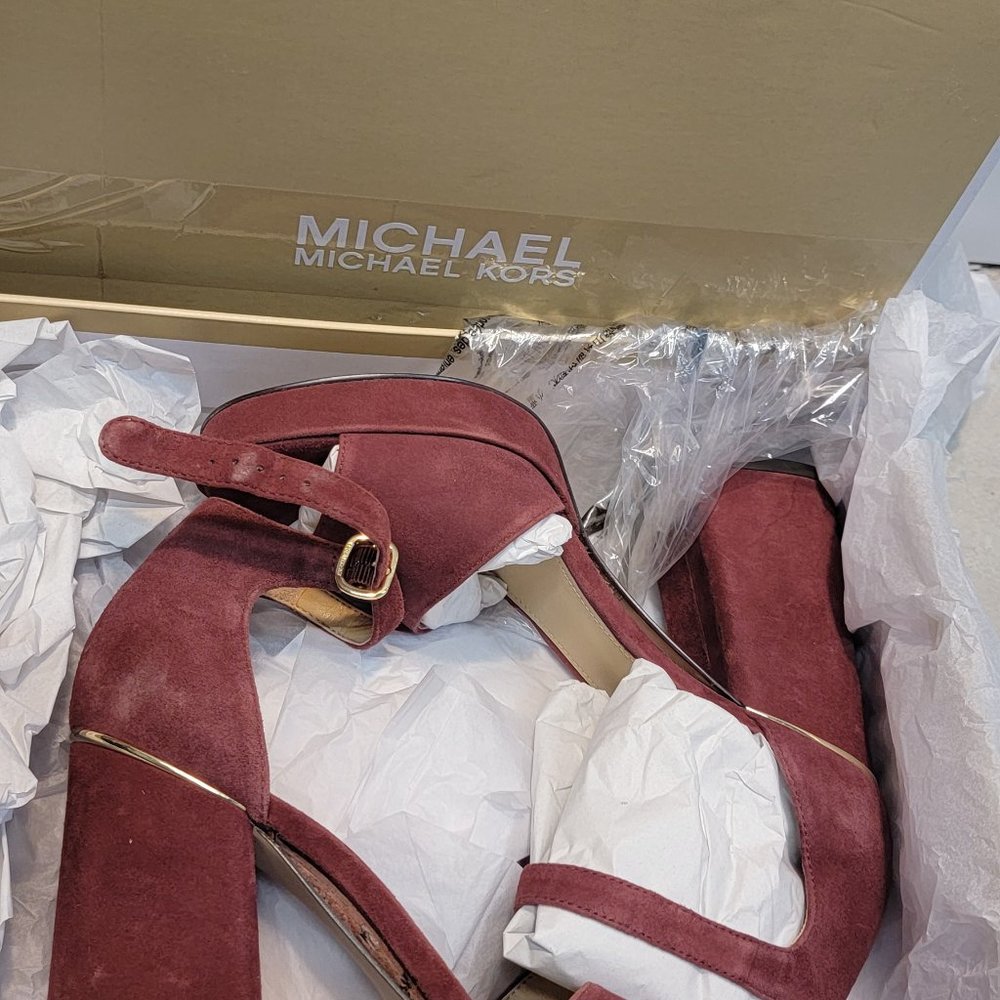 Michael Kors Platform Sandals suede